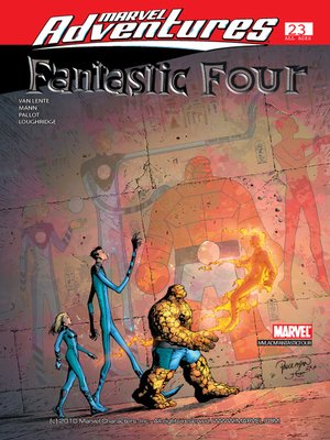 cover image of Marvel Adventures Fantastic Four, Issue 23